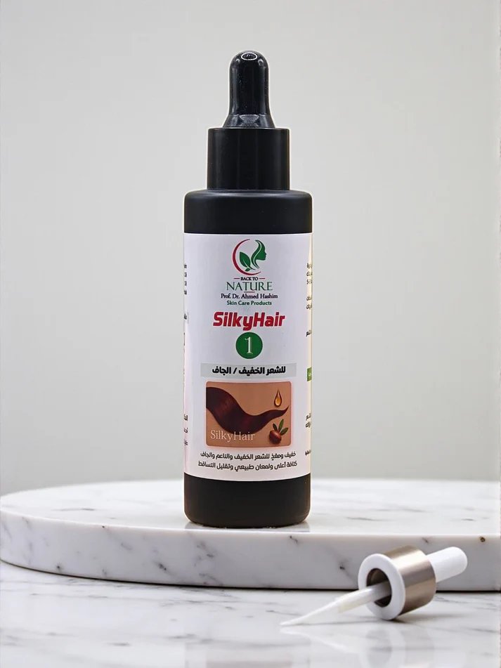 SilkyHair   1      زيت للشعر الخفيف والجاف تقليل التساقط وإعادة الحيوية للشعر حجم 50مل
